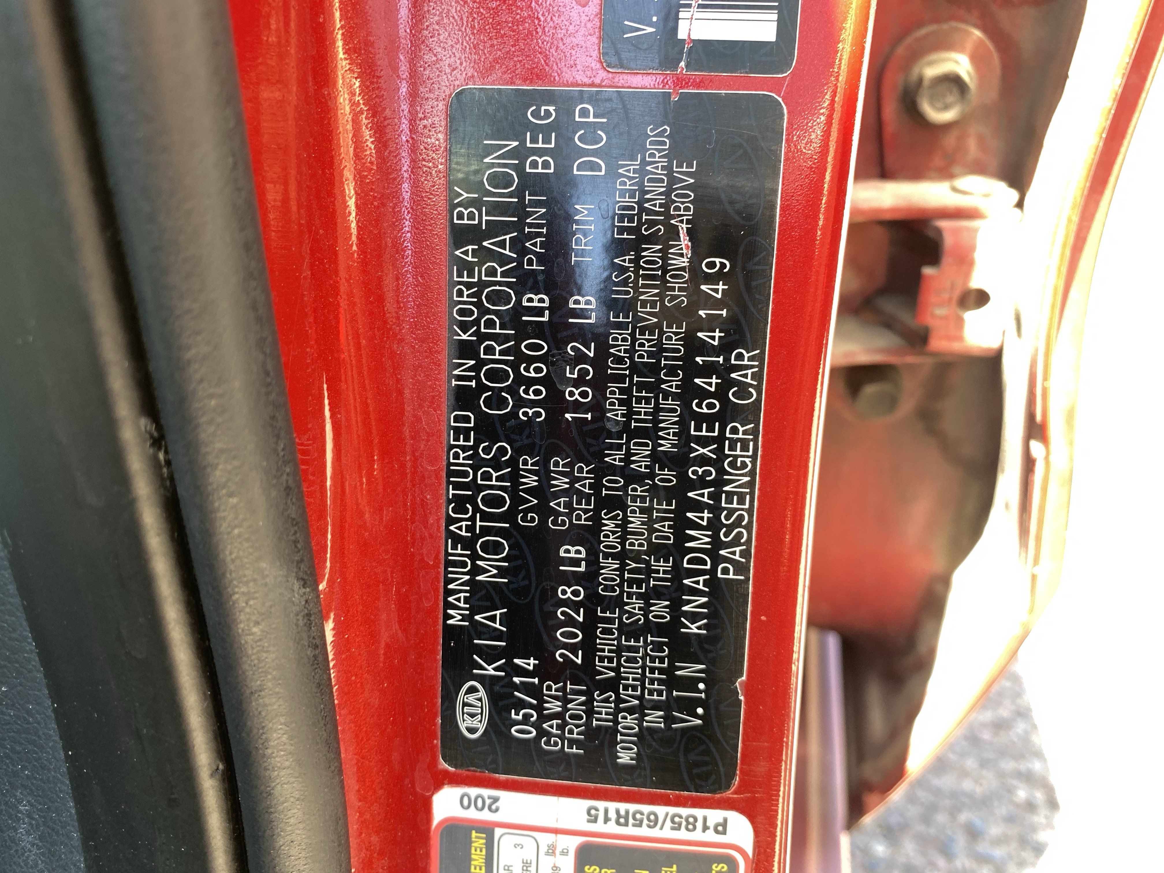 Used 2014 Kia Rio LX w/ Power Package FWD image 10