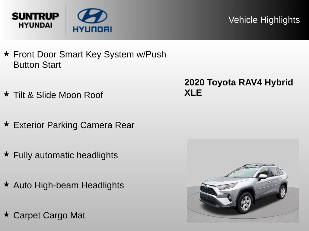 Used 2020 Toyota RAV4 XLE w/ Convenience Package AWD/4WD image 16