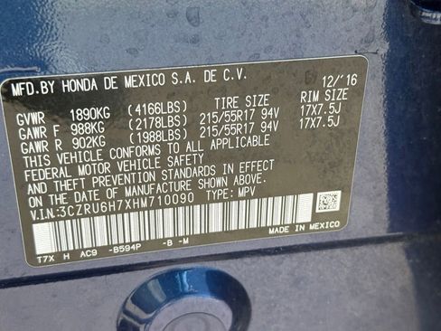Used 2017 Honda HR-V EX-L image 28
