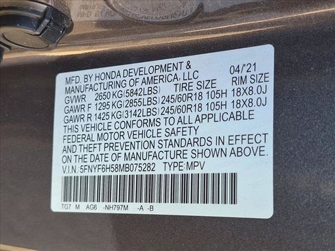 Used 2021 Honda Pilot EX-L image 14