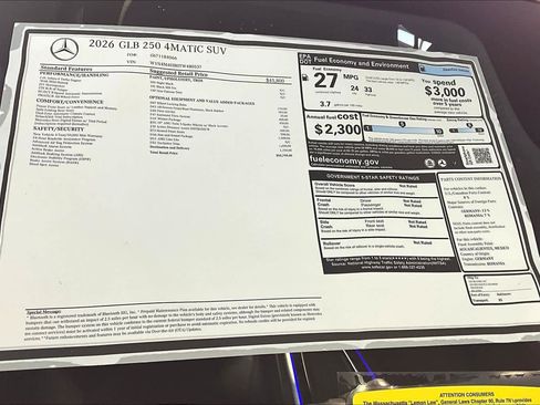 New 2026 Mercedes-Benz GLB 250 4MATIC image 18
