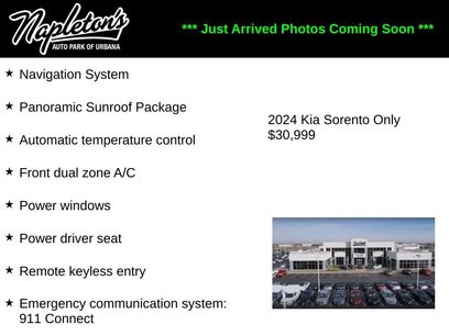 Used 2024 Kia Sorento S w/ Panoramic Sunroof Package