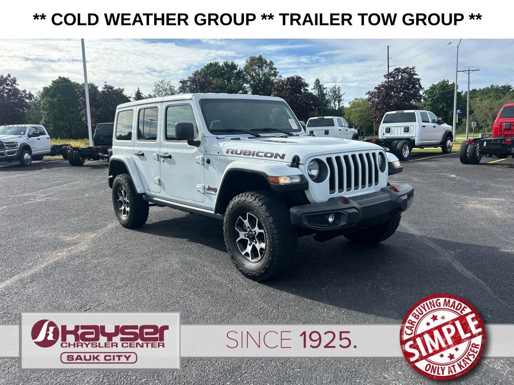 Used 2023 Jeep Wrangler Unlimited Rubicon w/ Cold Weather Group AWD/4WD image 1
