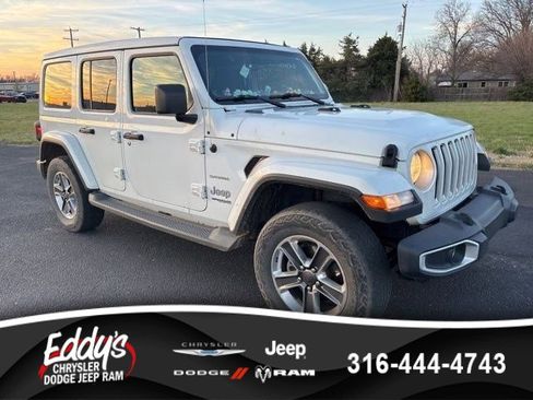 Used 2019 Jeep Wrangler Unlimited Sahara w/ Cold Weather Group image 1