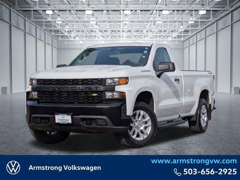 Used 2019 Chevrolet Silverado 1500 W/T w/ WT Convenience Package AWD/4WD image 1