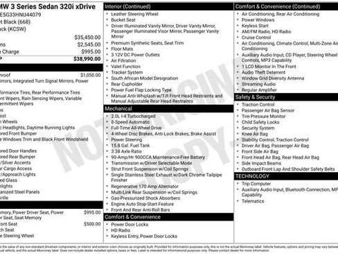Used 2017 BMW 320i xDrive Sedan image 7