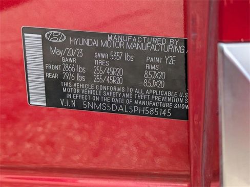 Certified 2023 Hyundai Santa Fe Calligraphy image 22