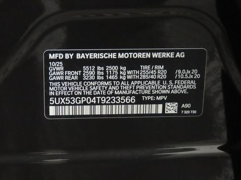 New 2026 BMW X3 xDrive30 w/ Convenience Package image 33