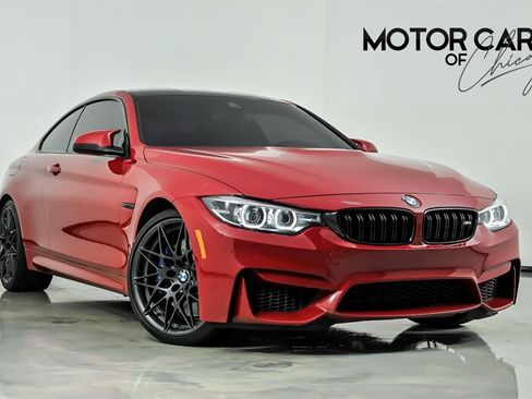 Used 2020 BMW M4 Coupe w/ Competition Package RWD image 1
