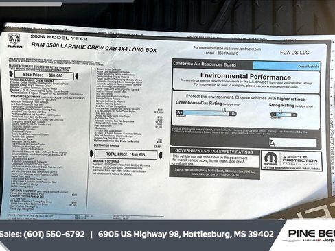 New 2026 RAM 3500 Laramie AWD/4WD image 12
