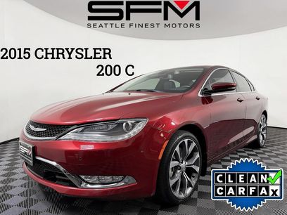 Used 2015 Chrysler 200 C w/ Navigation & Sound Group I