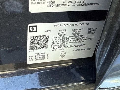 Used 2022 Chevrolet Silverado 1500 LT AWD/4WD image 30