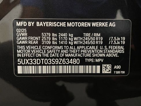 Certified 2025 BMW X4 xDrive30i image 34