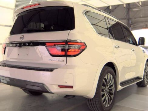 Used 2021 Nissan Armada Platinum w/ Captain's Chairs Package AWD/4WD image 5