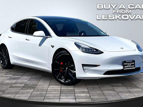 Used 2019 Tesla Model 3 Performance AWD/4WD image 1