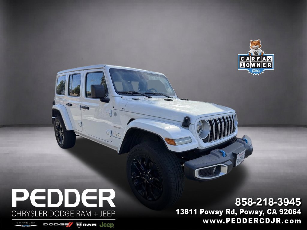 Used 2024 Jeep Wrangler Unlimited Sahara AWD/4WD image 1