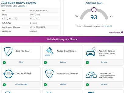 Used 2023 Buick Enclave Essence