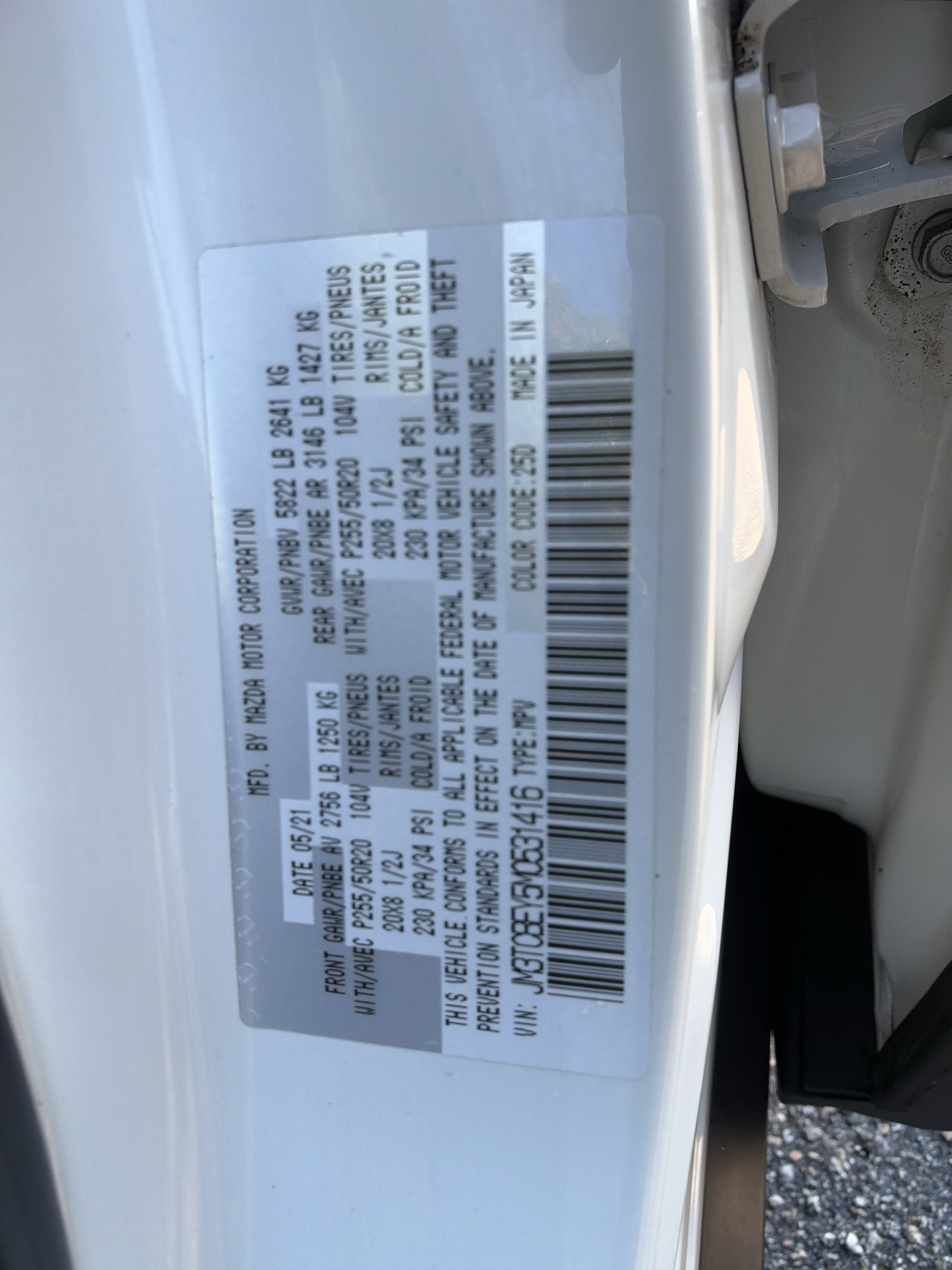Used 2021 MAZDA CX-9 Signature AWD/4WD image 35