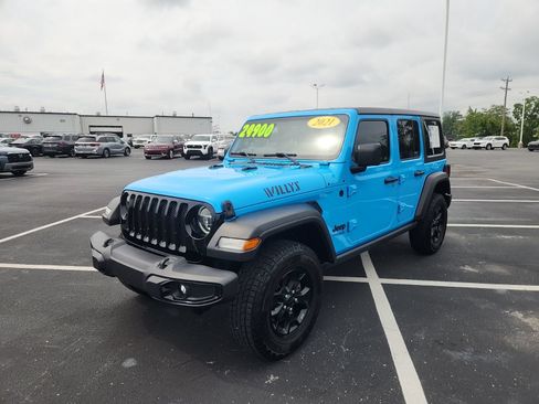 Used 2021 Jeep Wrangler Unlimited Sport AWD/4WD image 2