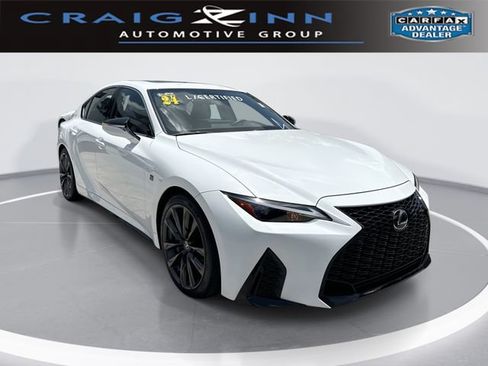 Certified 2024 Lexus IS 350 F Sport w/ Accessory Package 2 RWD image 1