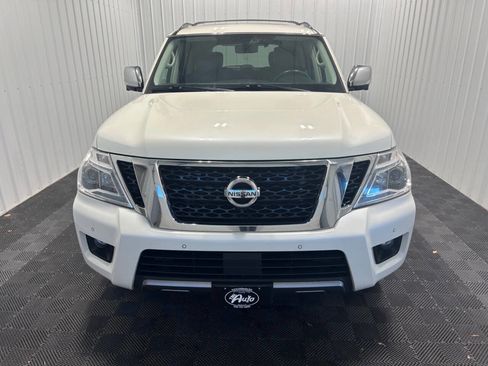 Used 2019 Nissan Armada Platinum w/ Captain's Chairs Package image 2