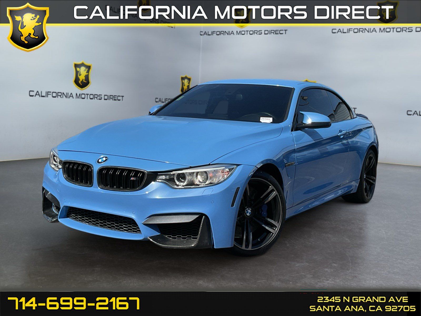 Used 2016 BMW M4 Convertible RWD image 1