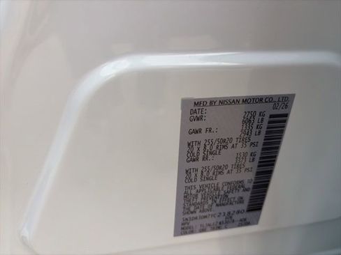 New 2026 Nissan Pathfinder Platinum image 24