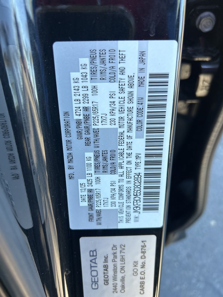Used 2025 MAZDA CX-5 AWD 2.5 S w/ Preferred Package image 3