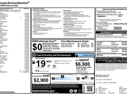 Used 2023 BMW M850i xDrive Coupe w/ Driving Assistance Package