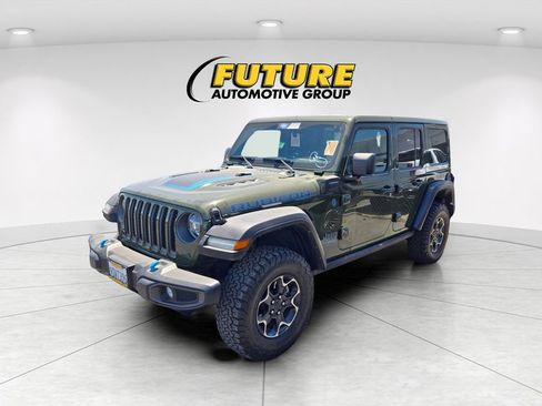 Used 2022 Jeep Wrangler Unlimited Rubicon 4xe w/ Cold Weather Group AWD/4WD image 3