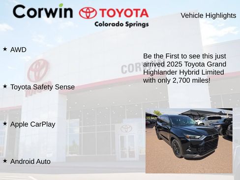 Used 2025 Toyota Grand Highlander AWD Hybrid image 4