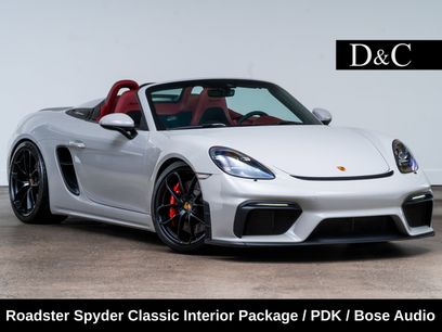 Used 2021 Porsche 718 Boxster Spyder