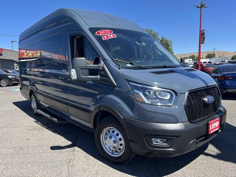 Used 2022 Ford Transit 250 148 High Roof Extended AWD w/ Parcel Delivery Package image 4