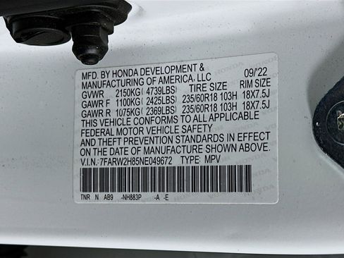 Used 2022 Honda CR-V EX-L image 12