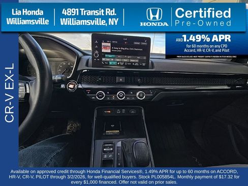 Certified 2023 Honda CR-V EX-L image 22