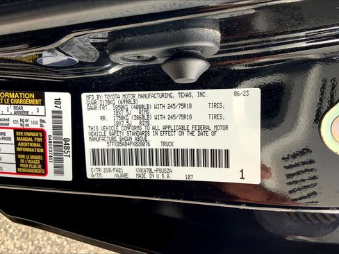 Used 2023 Toyota Tundra SR w/ SR Tow Package image 36