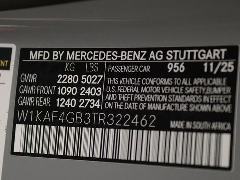 New 2026 Mercedes-Benz C 300 Sedan image 12