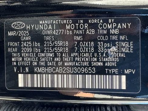 Used 2025 Hyundai Kona SEL AWD/4WD image 27