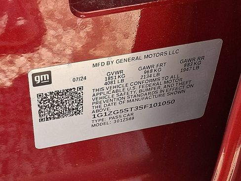 Certified 2025 Chevrolet Malibu RS FWD image 29