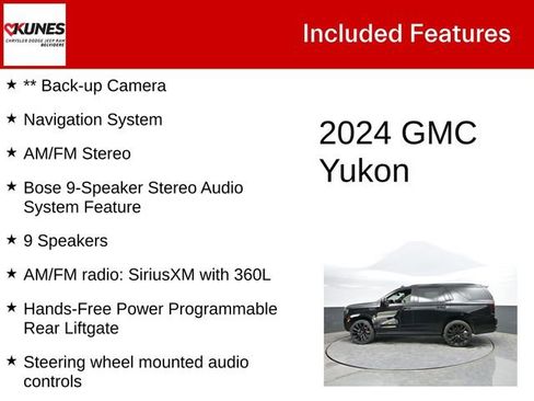 Used 2024 GMC Yukon AT4 w/ Technology Package AWD/4WD image 3