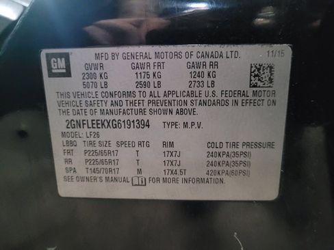 Used 2016 Chevrolet Equinox LS AWD/4WD image 33