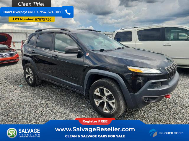 Used 2016 Jeep Cherokee Trailhawk w/ Comfort/Convenience Group AWD/4WD image 5