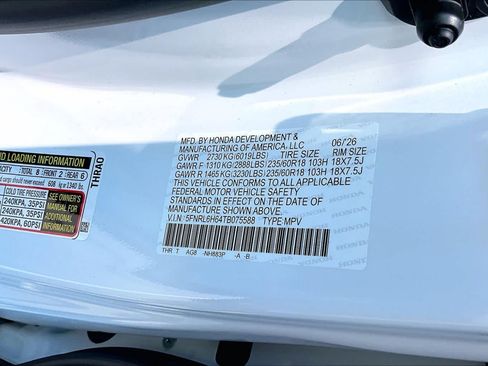 New 2026 Honda Odyssey EX-L image 21