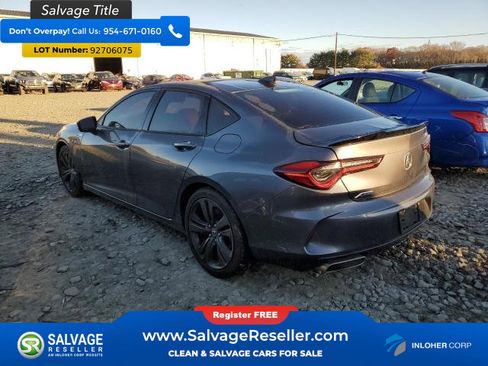 Used 2021 Acura TLX w/ A-SPEC Pkg FWD image 3