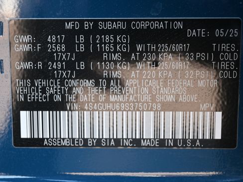 Certified 2025 Subaru Crosstrek 2.5i Wilderness image 36