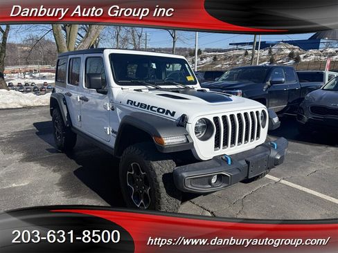 Used 2022 Jeep Wrangler Unlimited Rubicon 4xe w/ Cold Weather Group image 7
