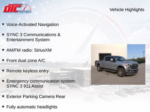 Used 2021 Ford F250 Lariat w/ Lariat Ultimate Package AWD/4WD image 6