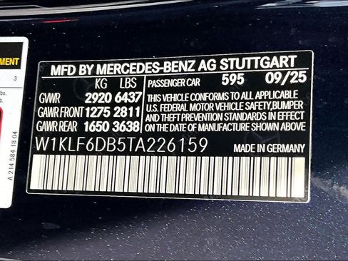New 2026 Mercedes-Benz E 53 AMG e 4MATIC Sedan image 16