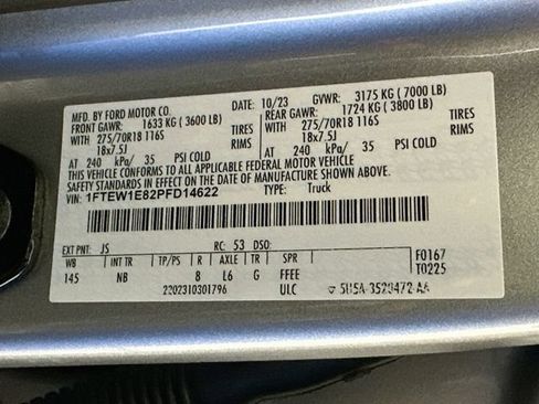 Used 2023 Ford F150 Tremor w/ Equipment Group 402A High AWD/4WD image 29