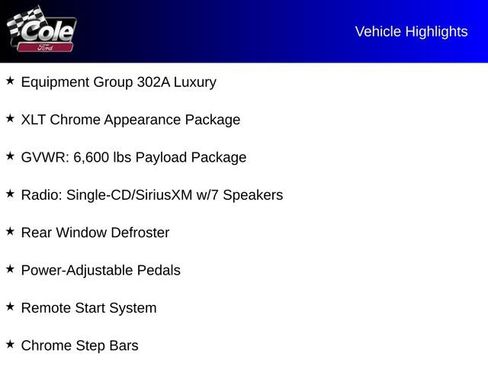 Used 2018 Ford F150 XLT w/ Equipment Group 302A Luxury image 5